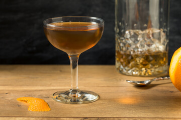 Homemade Boozy Whiskey Tipperary Cocktail