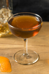 Homemade Boozy Whiskey Tipperary Cocktail