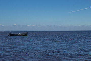 Boat in the Gulf of Finland