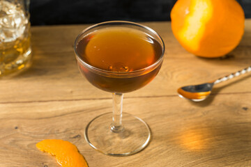 Homemade Boozy Whiskey Tipperary Cocktail
