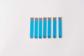 test strips for a blood glucose meter