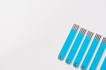 test strips for a blood glucose meter