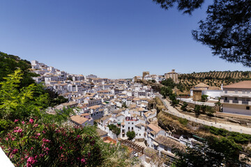 Obraz premium Setenil de las Bodgeas, Malaga, Andalusia, Spain