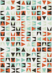 Obraz premium Abstract Geometric Pattern generative computational art illustration