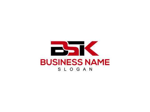 BSK Logo And Illustrations Design For New Business