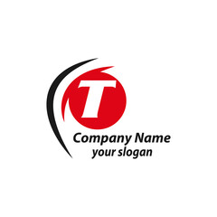 Abstract letter T logo design template. Dynamic vector unusual font. Universal fast speed fire moving water quick energy drop icon.