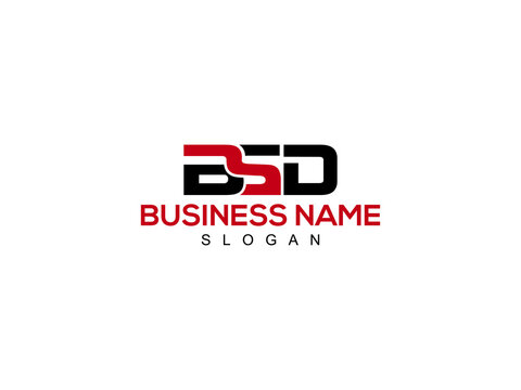BSD Logo And Illustrations Design For New Business