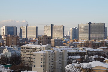 Moscow: panoramic view of Novy Arbat