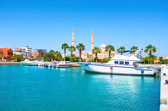 The Harbor Of Hurghada, Egypt