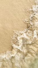 waves on the beach