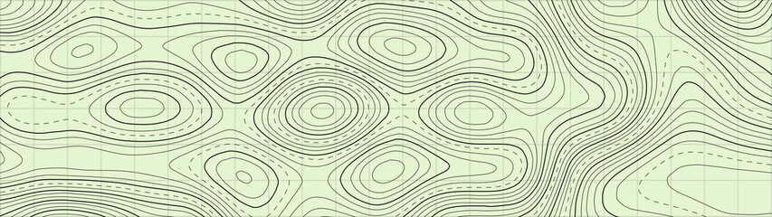 Topographic map. Geographic mountain relief. Abstract lines background. Contour maps. Vector illustration.