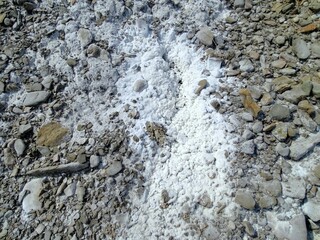 salt mountains in Romania, Lopatari, Salt plateau Meledic
