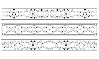 disegni per Twilly, stole, passamanerie 