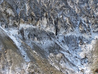 salt mountains in Romania, Lopatari, Salt plateau Meledic