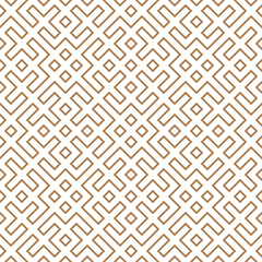 Geometric seamless vector pattern including traditional korean or chinese motive with typical lines and elements