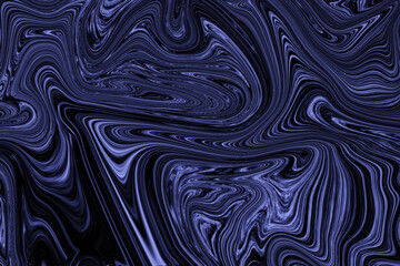 Blue liquid marble vector background