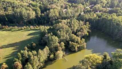 parc, forêt, château de Rambouillet dans les Yvelines (France)