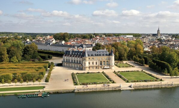 parc, for&ecirc;t, ch&acirc;teau de Rambouillet dans les Yvelines (France)