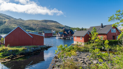 Die Insel Trandal in Norwegen