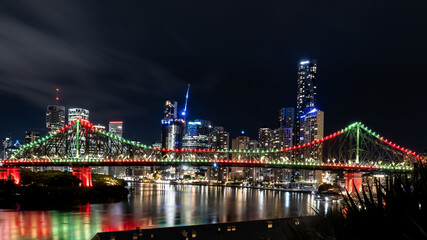 Fototapeta na wymiar Story Bridge in Brisbane