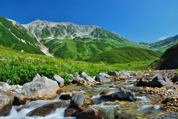 夏景色　立山アルパイン