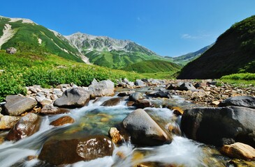 夏景色　立山アルパイン