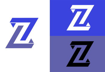 Logo Illustration Vector Graphic Of Letter Z, Fit For Logo Company If Use Initial Letter Z