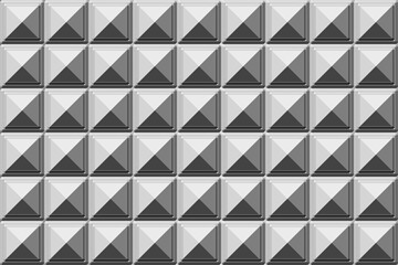 Illustration of metallic tiles background