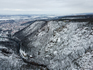 Winterlandschaft in Deutschland 