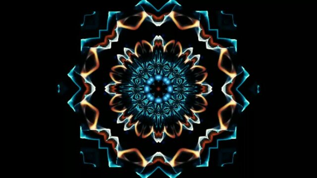 fractal flower Floral Mandala - Abstract Animation
