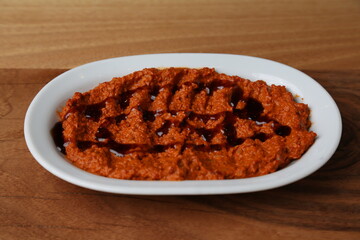 Traditional Turkish appetizer