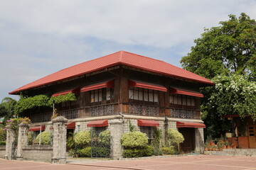 Fototapeta na wymiar Apung Mamacalulu Pfarramt, Angeles City, Provinz Pampanga, Philippinen