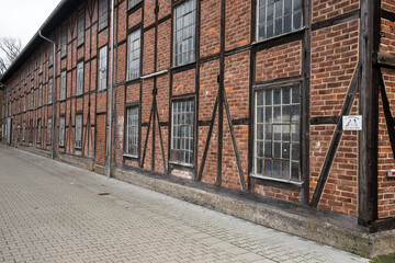 Manufacturing and storage building in an old ceramic factory