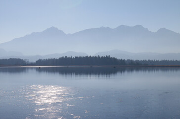 Lake Hopfen In Bavaria