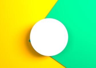 hojas de papel con circulo