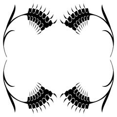 Wheaten Ear Frame