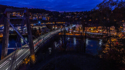 bridge at night