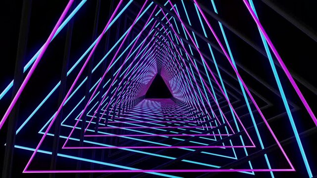 neon line retro 80s 90s