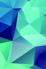 Abstract Color Polygon Background Design, Abstract Geometric Origami Style With Gradient. Presentation,Website, Backdrop, Cover,Banner,Pattern Template