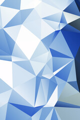 Obraz premium Abstract Color Polygon Background Design, Abstract Geometric Origami Style With Gradient. Presentation,Website, Backdrop, Cover,Banner,Pattern Template