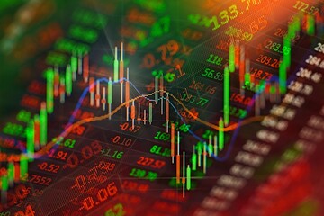 Stock market chart , data , news