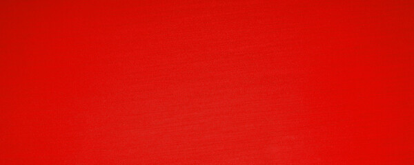 Red cloth surface texture background.