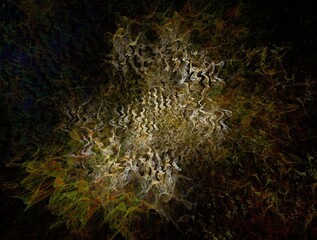Imaginatory fractal background Image