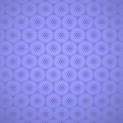 Shiny lilac tones hexagon geometric shapes with dots like halftone background digital illustration