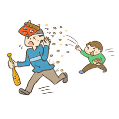 節分・豆まき
Japanese traditional event