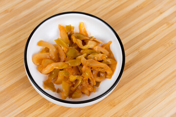 Fuling mustard, a delicious appetizer in Chongqing, China