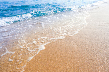 Wave sea and water sea blue amazing on islands in the worldWave sea and water sea blue amazing on islands in the world