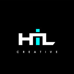 HIL Letter Initial Logo Design Template Vector Illustration