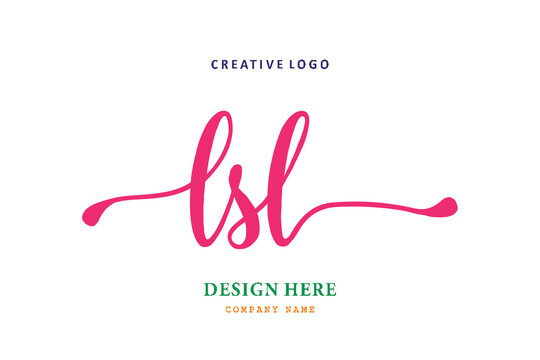 LSL lettering logo is simple, easy to understand and authoritative
