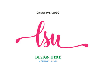 LSU lettering logo is simple, easy to understand and authoritative